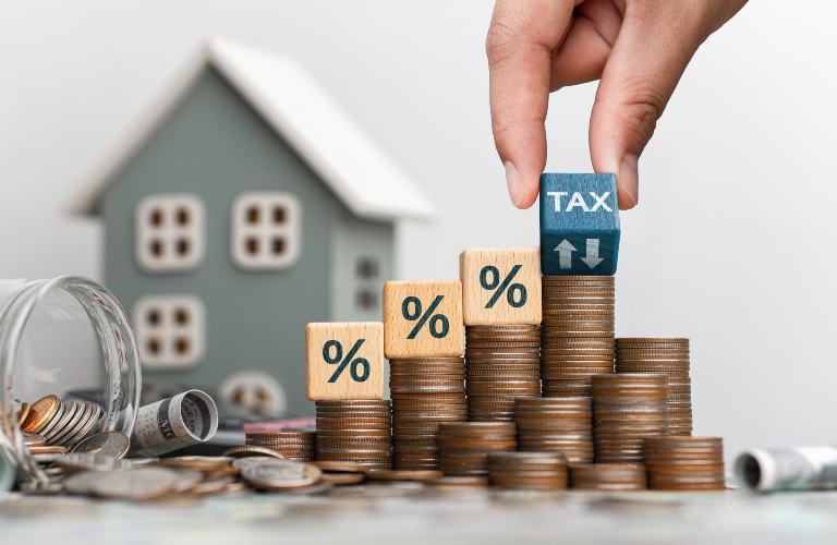 Concept of house and property tax